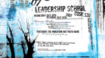 cool youth poster leadership